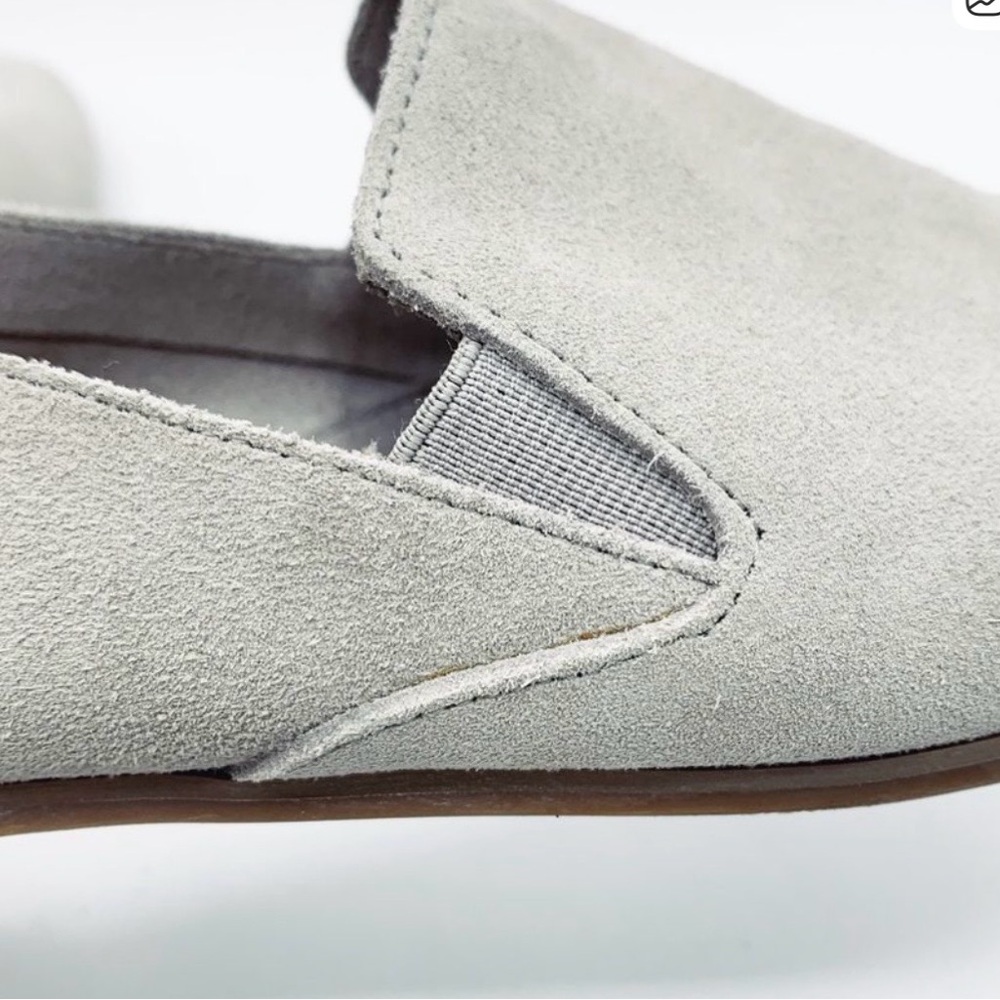Lucky Brand Men's Light Gray Suede Loafers - Picture 4 of 7